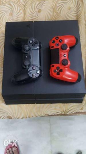 Ps4 with camera,2 controller and 2 game new