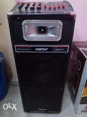 Sweton sound box with amplifier and karaoke