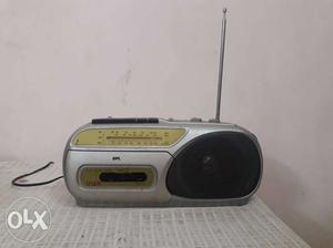 Tape recorder with radio...working condition