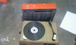 Very old HMV record player in good working