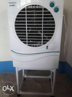 White And Blue Evaporative Cooler