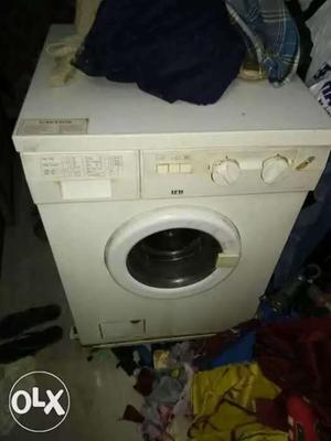 White Bosch Front-load Washer