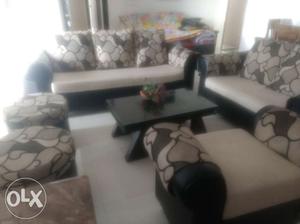 8 seater sofa with table