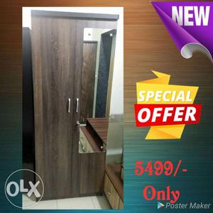 Awesome offer two door wardrobe