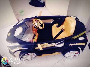 Black And Yellow Ride-on Toy Car
