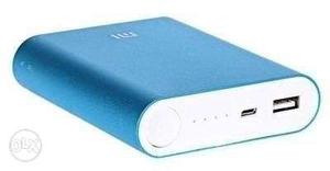 Blue And White Xiaomi Power Bank