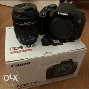 Canon EOS 700D 18MP Digital SLR Camera (Black)