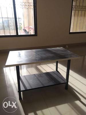 Centre table. Wooden top