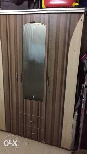 Double size Cupboard / Wardrobe. 1.5yr old.