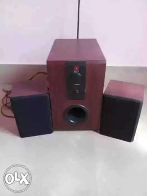 I.ball Black And Red Multimedia Speaker System