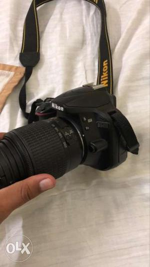 Nikon d with brand new mm lens