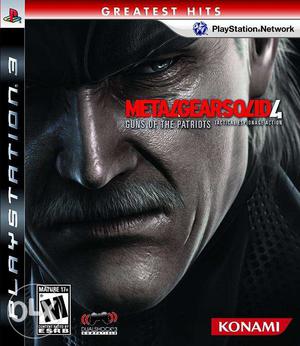 PS 3 Metal Gear Solid 4: the Patriots Brand New Condition No