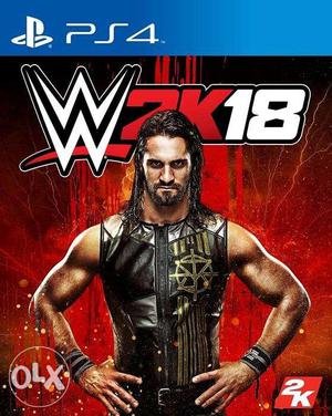 PS 4 WWE 2K18 Condition Brand New No Exchange only Sale