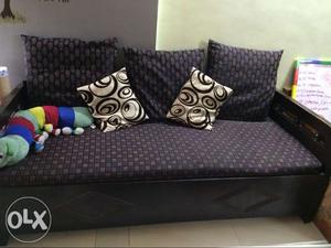 Sofa set having storage in all sits with movable
