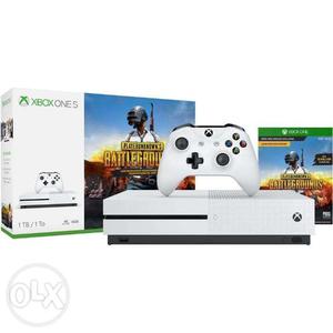 Xbox One S 1TB Console 1 Year Full Warranty seal Pack Box