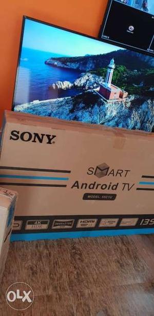 139 Cm Sony Smart Android Flat Screen TV With Box