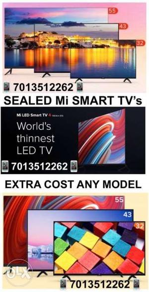 2years warranty Sealed Mi SMART Tv's For SALE