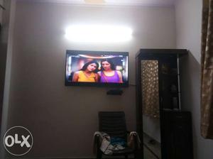 50 "led smart tv only one month old brand toshiba