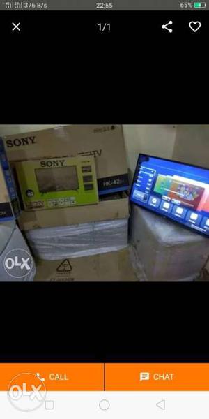 5month old Sony led TV 32inch boofer built with paper