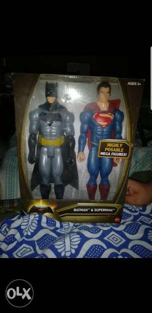 Batman And Superman Action Figures Pack