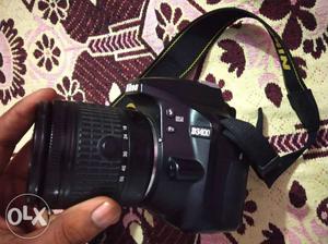 Black Nikon D300 DSLR Camera