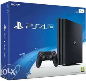 Black Sony PS4 1 TB Box