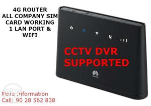 (CCTV/DVR Supported 4G Wifi Router)
