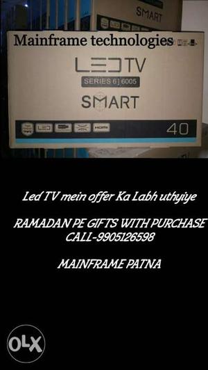 DHAMAKA OFFER OF D DAY buy 32" smart led call-