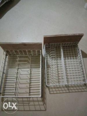 Kitchen baskets - set of two (to fix while doing