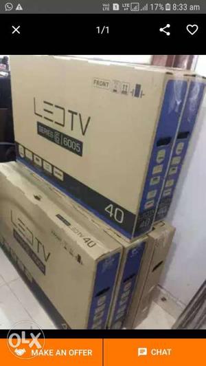 New 32 inch Led Tv With 2 Year warranty and Seal Pack