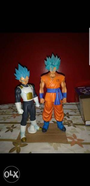 Original banpresto statues pg Goku and vegeta ssb