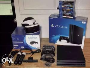 PS4 pro swap with PS3 50 top games included. new