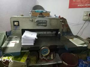 Printing cutting machine, manual working, with