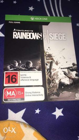 Rainbow Six Siege Full Game Digital Code for Xbox