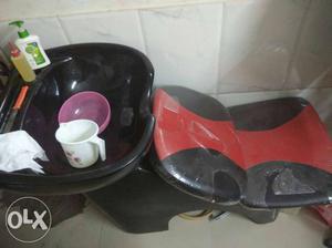 Red And Black Back Wash Unit