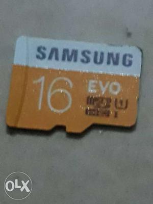 Samsung 16 gb memory card in conditions