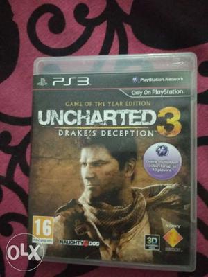 Uncharted 3 Drake's Deception PS3 Game Case