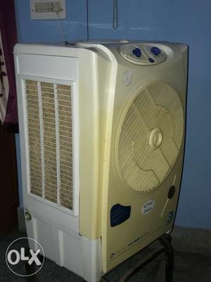 White And Beige Evaporative Air Cooler