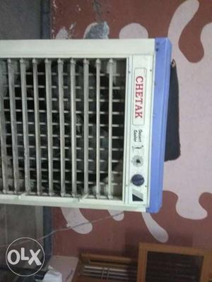 White And Purple Chetak Air Cooler