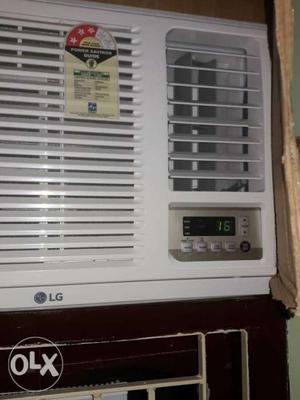 White LG Window-type Air Conditioner