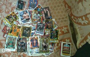 A Pack of 700 WWE CARDS
