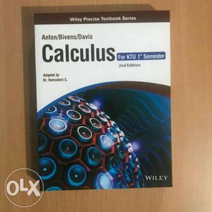 B.tech. first year Maths(Calculus) textbook.