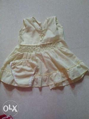 Baby (Less than one year) cotton frocks. (Used