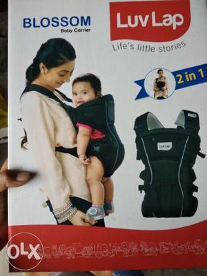 Baby's Black LuvLap Blossom Baby Carrier