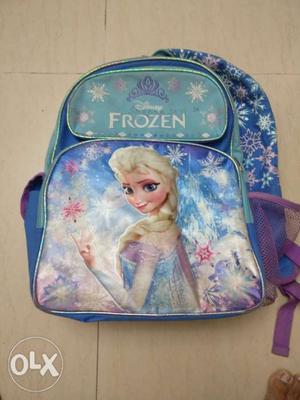 Blue Frozen Backpack