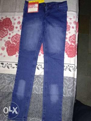 Brand new unused jeans for girl, 38 size