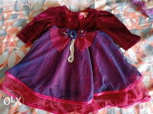 Branded Dress (Age 6-12 months)