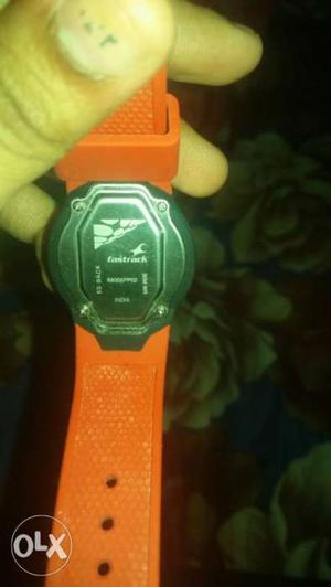Fastrack brand new watch red color