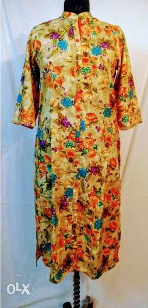 Floral Kurties, Blossom some flowers this