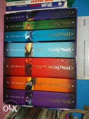 Harry potter book series. I just bought it last month. it is